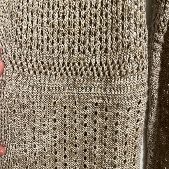 Maurices Light Tan Open-Front Cardigan - Picture 2 of 2